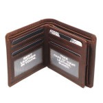 Lederen billfold anti-skim met kleingeldvak The Original  MAV-TO-004-03